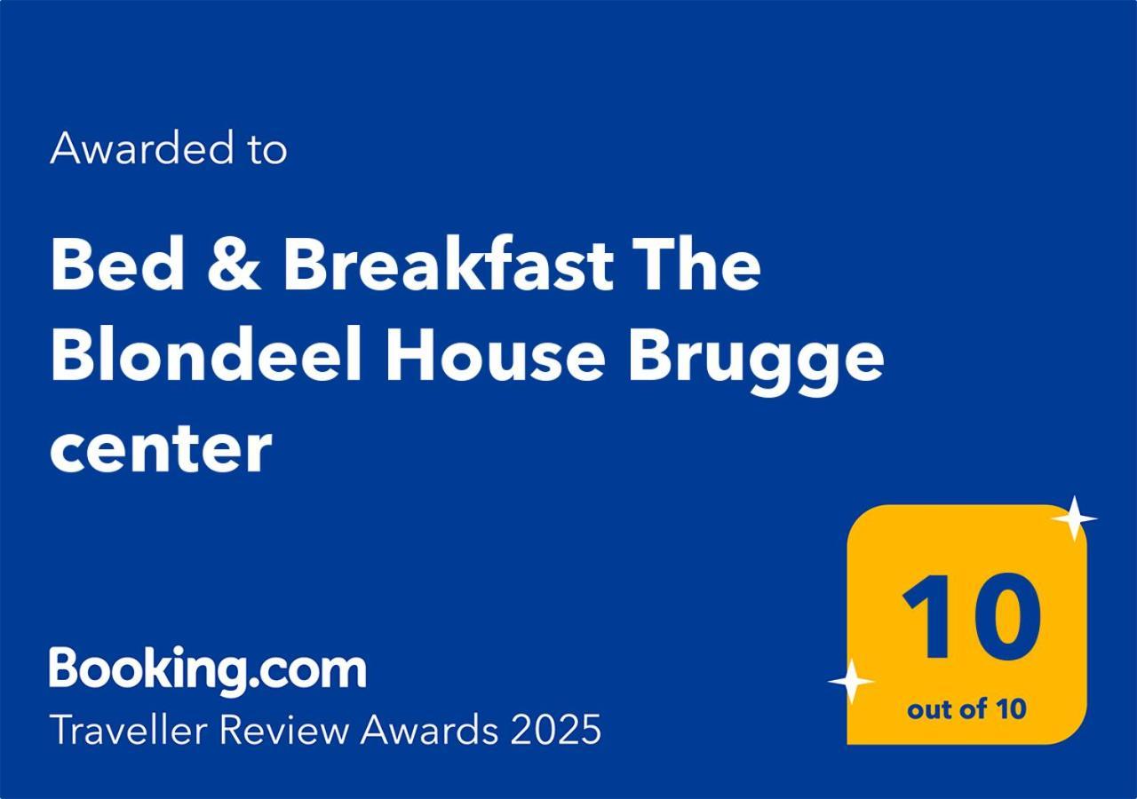 Bed & Breakfast The Blondeel House Brugge Center Екстериор снимка
